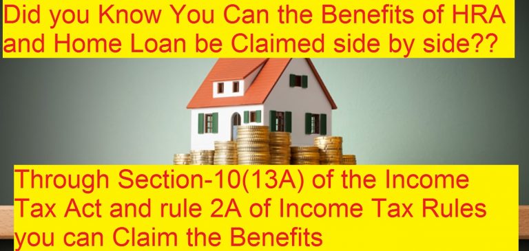 Home Loan Claim In Income Tax