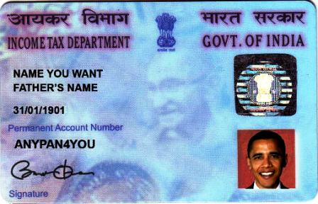 PERMANENT ACCOUNT NUMBER