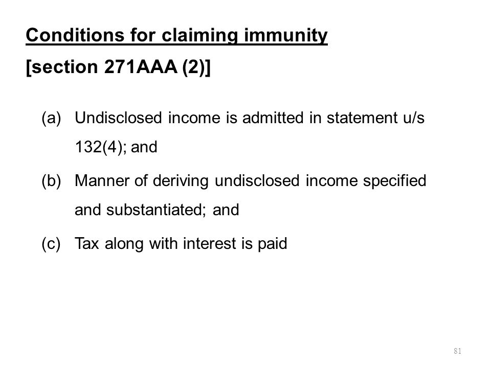Jurisdictional Requirements should be met for Penal Charges to be applicable under Section 271AAA