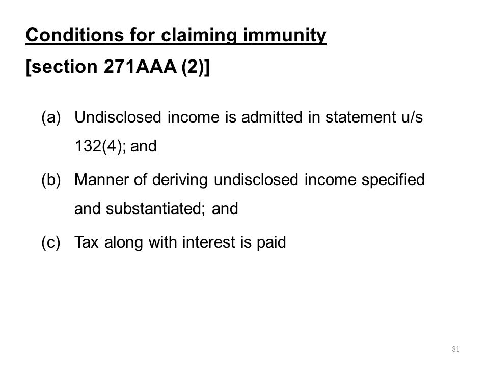 Jurisdictional Requirements should be met for Penal Charges to be applicable under Section 271AAA