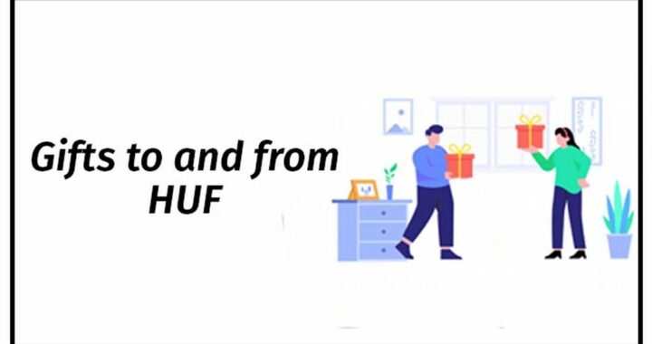 Gifts to HUF